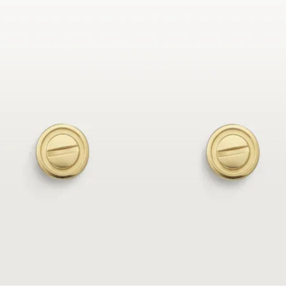 Love Earrings 18k Yellow Gold